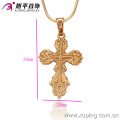 32142- Xuping Jewelry Trendy Charm 18K Gold Plated Religious Pendant With Cross Shape